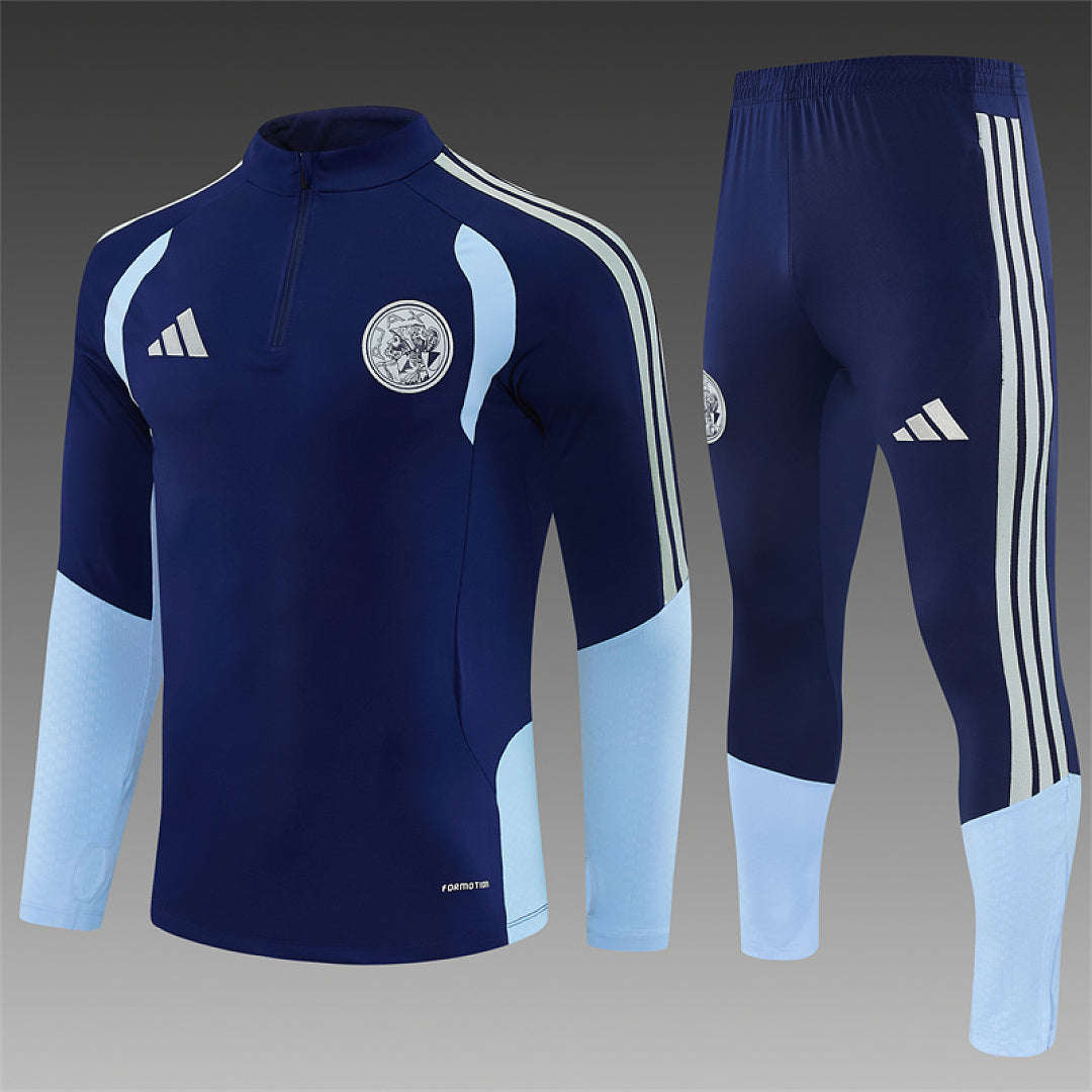 Survêtement Ensemble Jogging Ajax Bleu Roi - Adulte