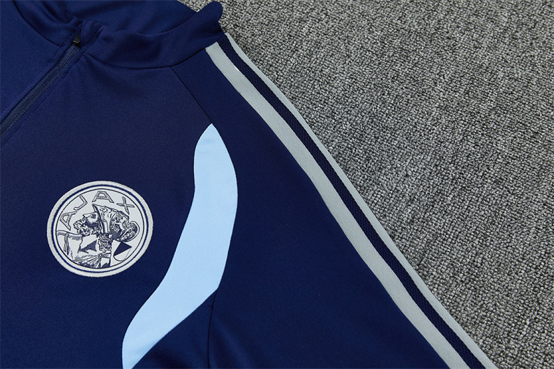 Survêtement Ensemble Jogging Ajax Bleu Roi - Adulte