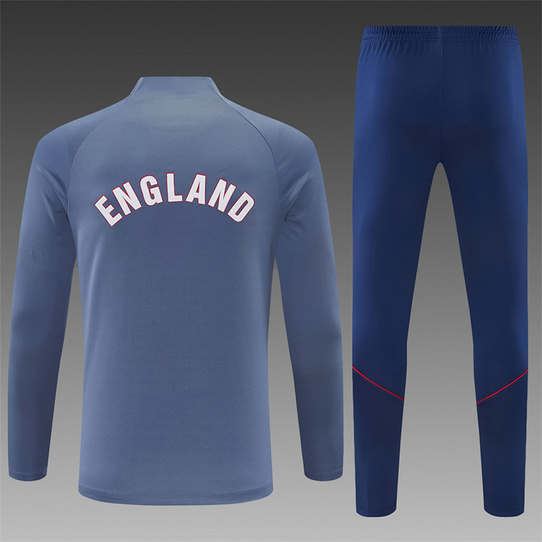 Survêtement Ensemble Jogging Angleterre England 2026/27 Gris - Adulte