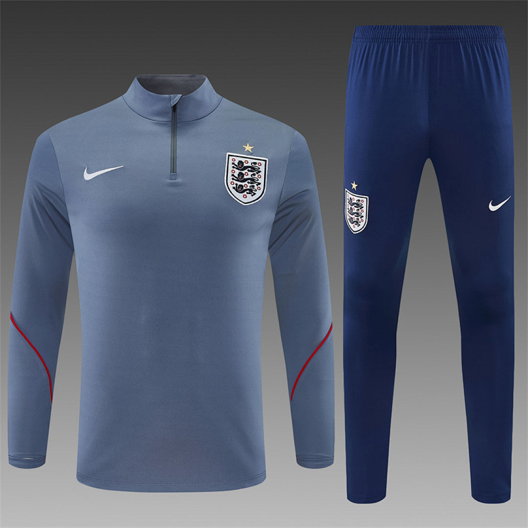Survêtement Ensemble Jogging Angleterre England 2026/27 Gris - Adulte
