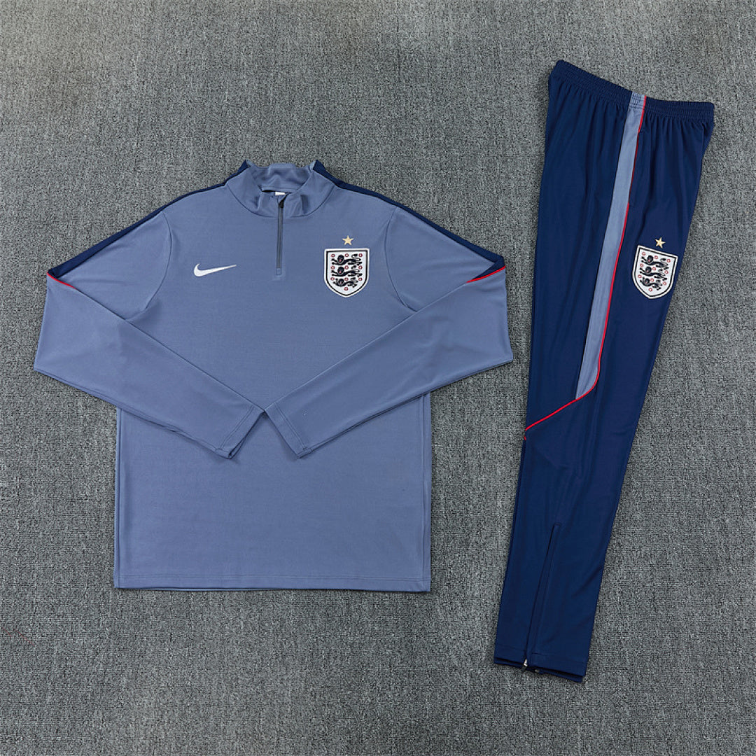 Survêtement Ensemble Jogging Angleterre England 2026/27 Gris - Adulte