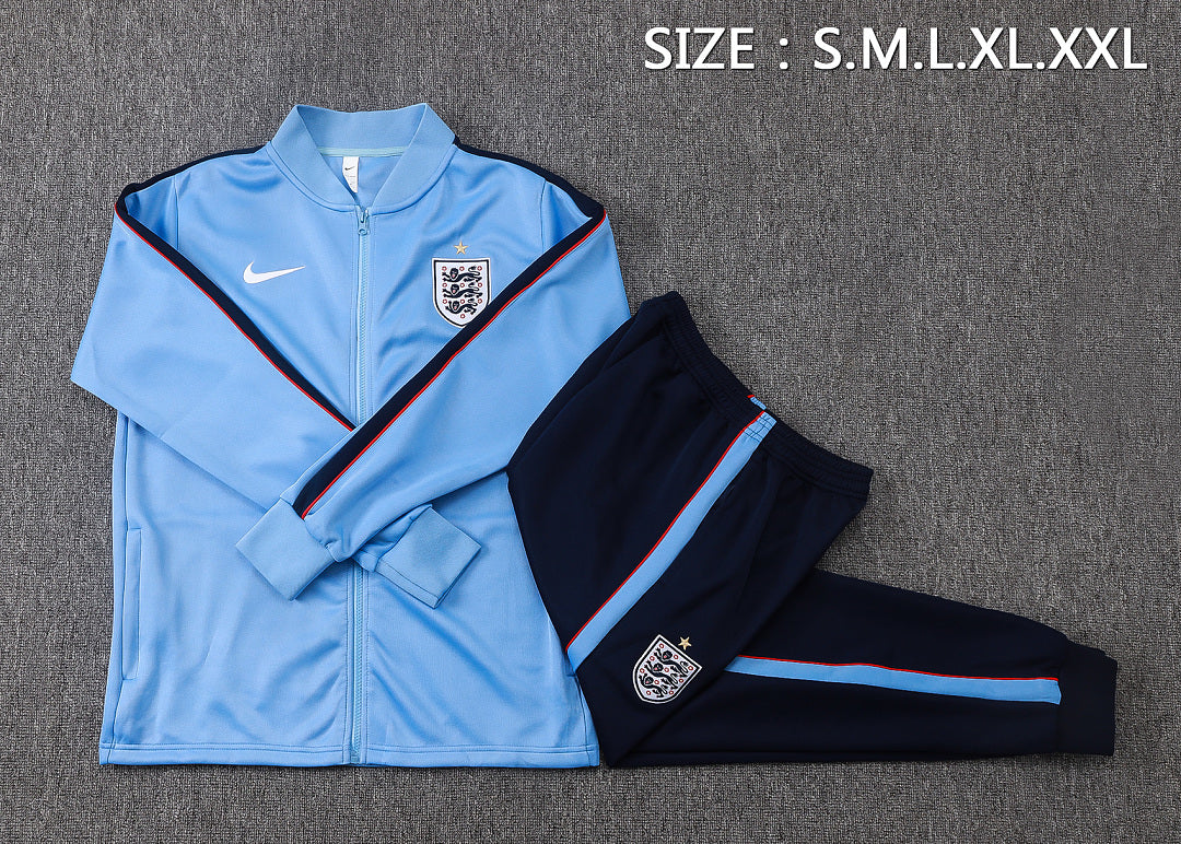 Survêtement Ensemble Jogging Angleterre England Bleu Clair