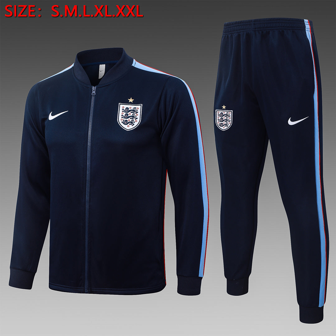 Survêtement Ensemble Jogging Angleterre England Bleu Roi