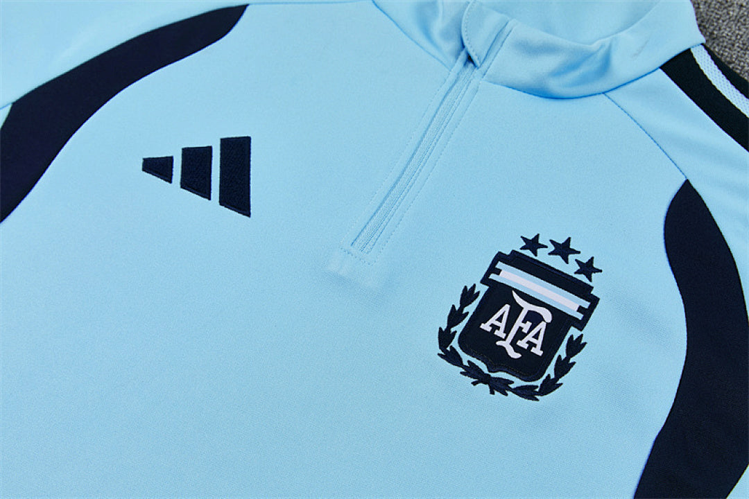 Survêtement ensemble jogging Argentine 2026/27 Bleu Clair - Adulte