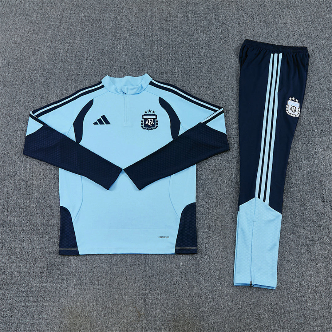 Survêtement ensemble jogging Argentine 2026/27 Bleu Clair - Adulte
