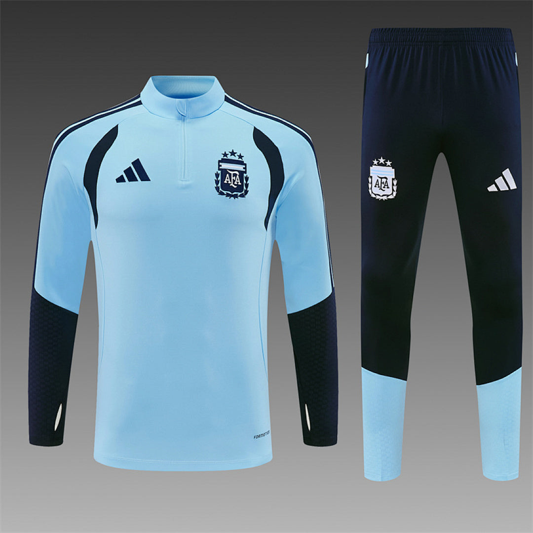 Survêtement ensemble jogging Argentine 2026/27 Bleu Clair - Adulte