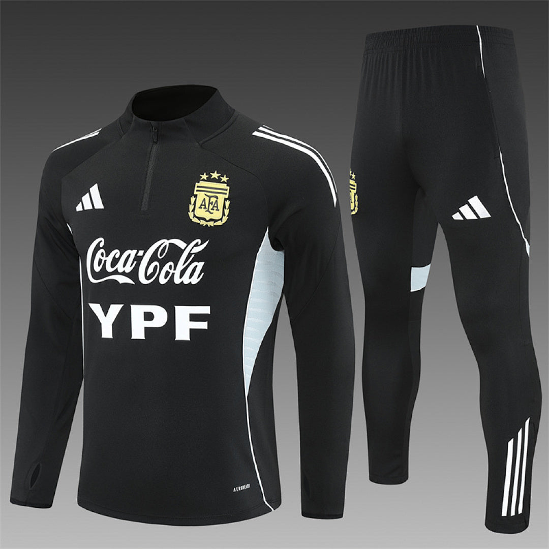 Survêtement Ensemble Jogging Argentine Argentina 2025/26 Noir