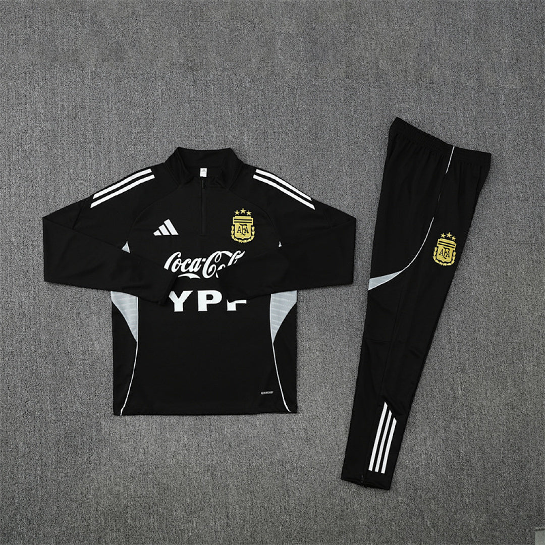 Survêtement Ensemble Jogging Argentine Argentina 2025/26 Noir