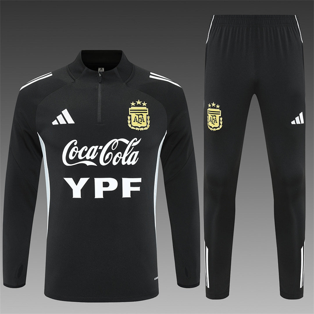 Survêtement Ensemble Jogging Argentine Argentina 2025/26 Noir