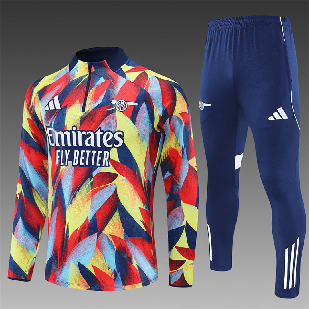Survêtement Ensemble Jogging Arsenal 2025/26 - Jaune/Rouge