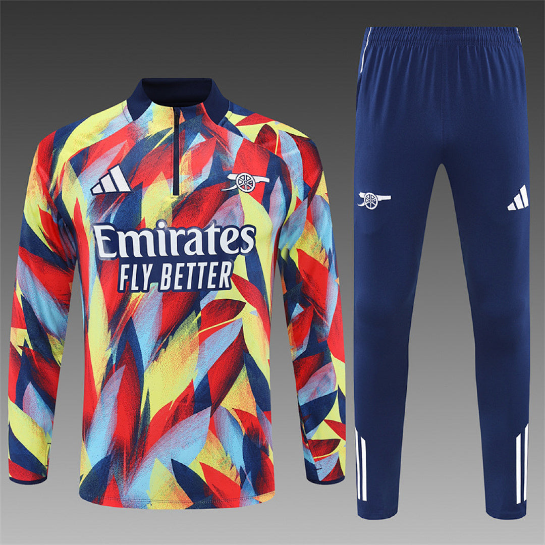 Survêtement Ensemble Jogging Arsenal 2025/26 - Jaune/Rouge