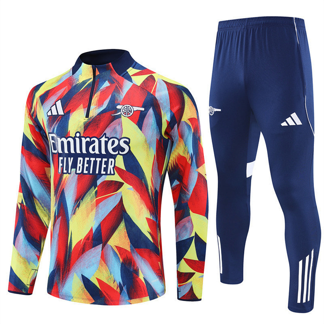 Survêtement Ensemble Jogging Arsenal 2025/26 - Jaune/Rouge