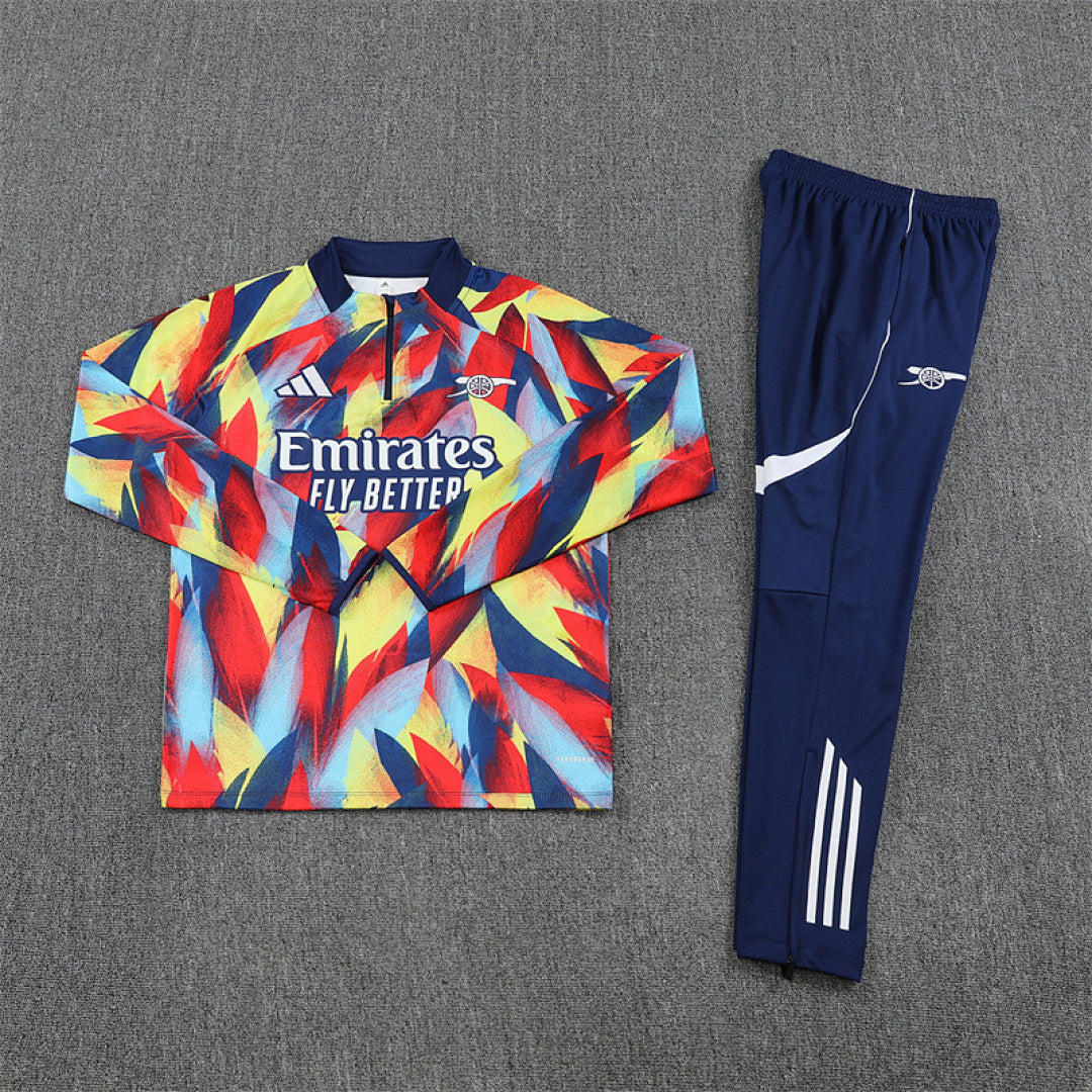 Survêtement Ensemble Jogging Arsenal 2025/26 - Jaune/Rouge