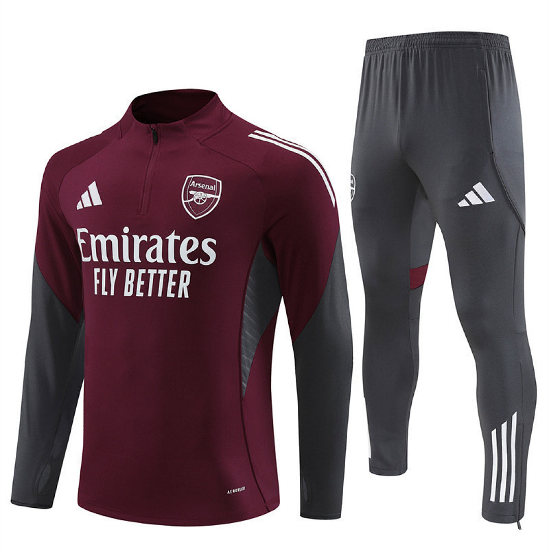 Survêtement Ensemble Jogging Arsenal 2025/26 Rouge - Adulte