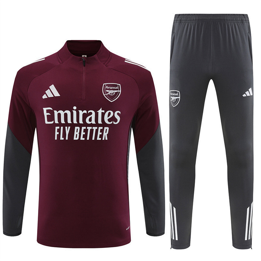 Survêtement Ensemble Jogging Arsenal 2025/26 Rouge - Adulte