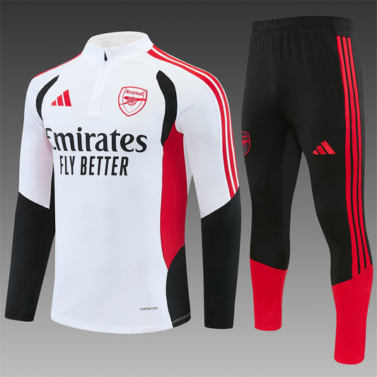 Survêtement ensemble jogging Arsenal 2026/27 Blanc - Adulte/Enfant