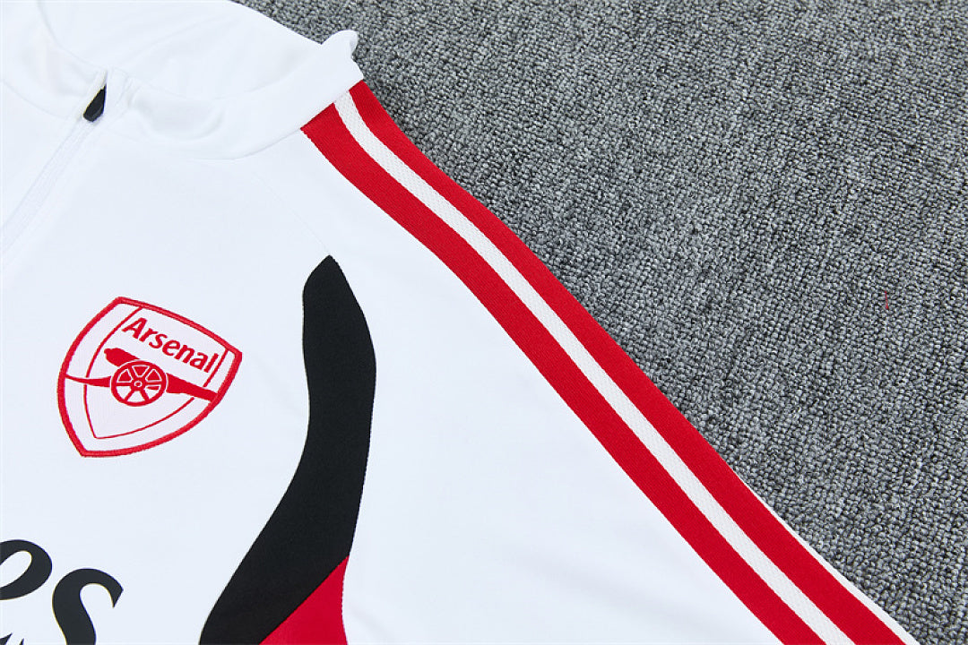 Survêtement ensemble jogging Arsenal 2026/27 Blanc - Adulte/Enfant