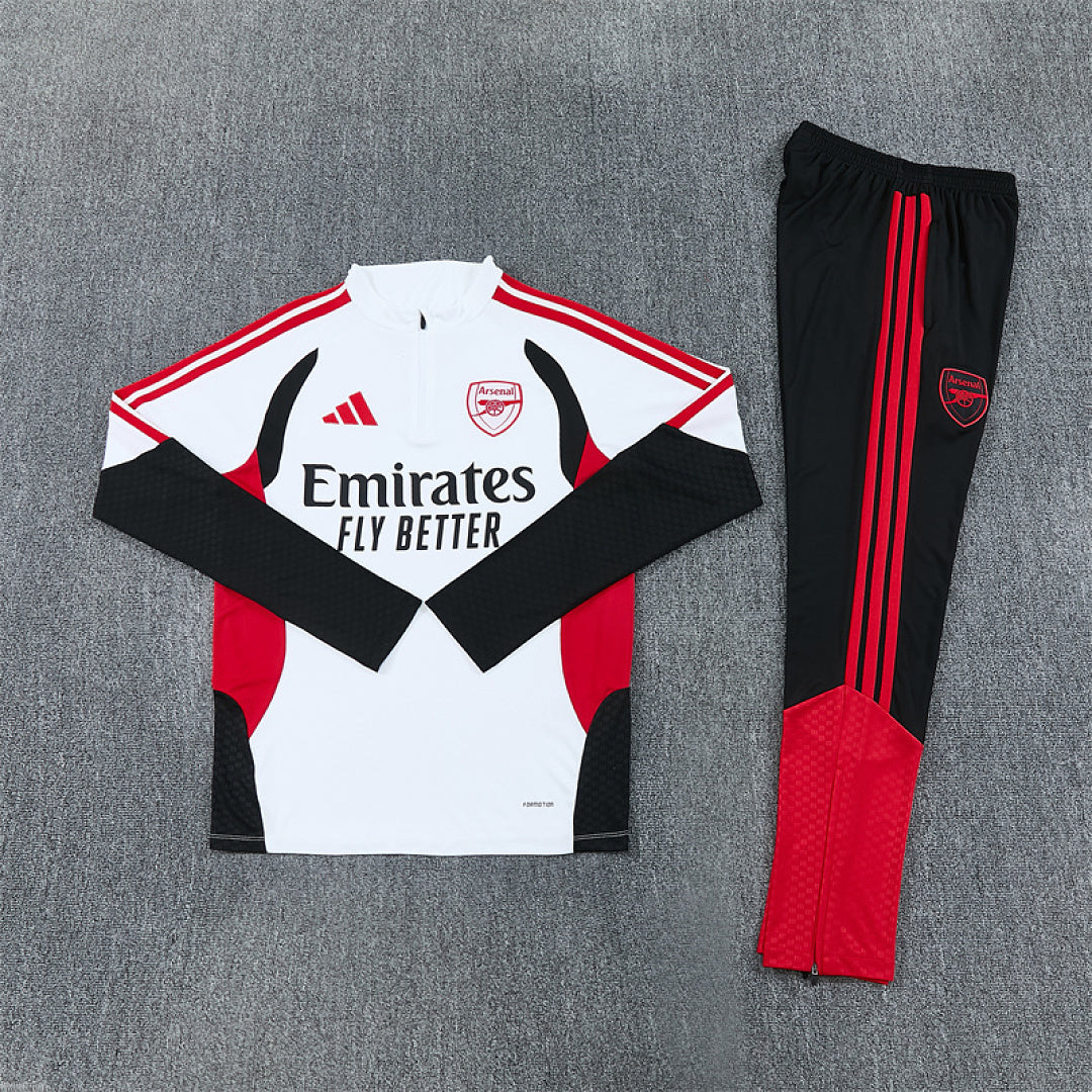 Survêtement ensemble jogging Arsenal 2026/27 Blanc - Adulte/Enfant