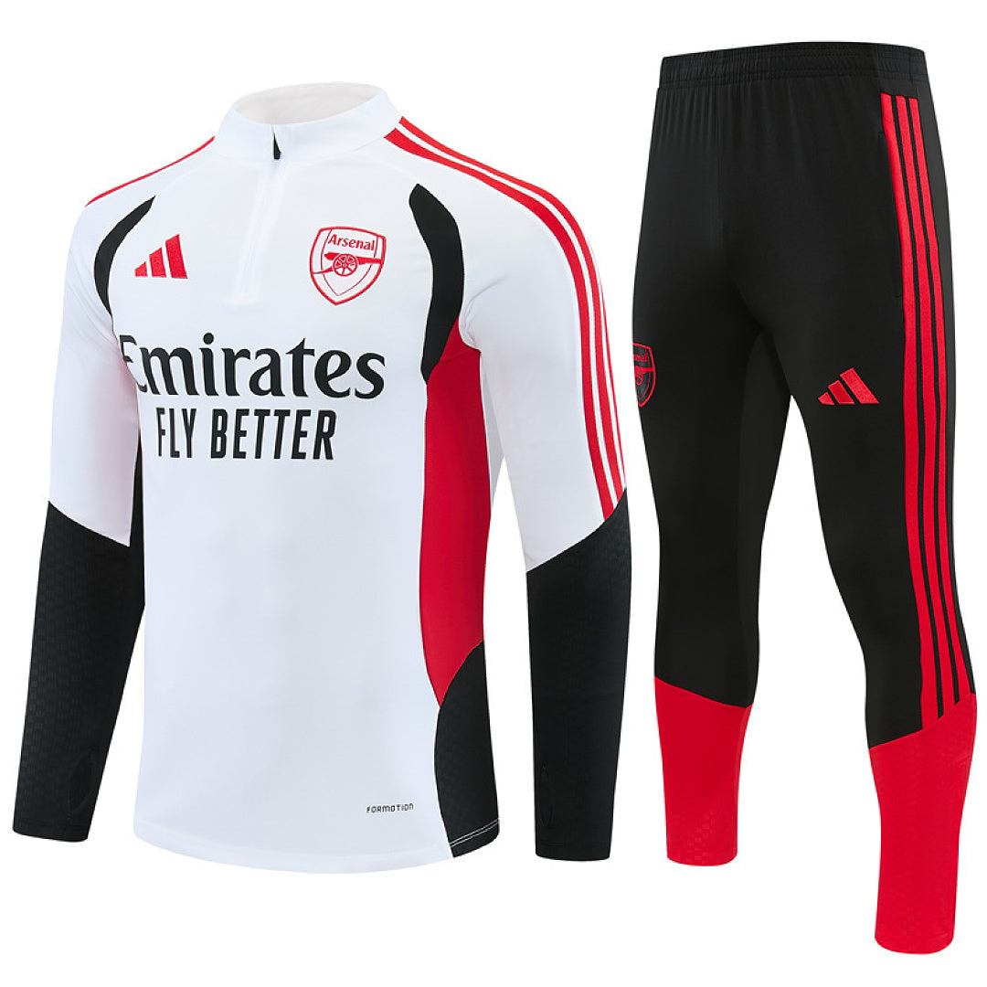 Survêtement ensemble jogging Arsenal 2026/27 Blanc - Adulte/Enfant