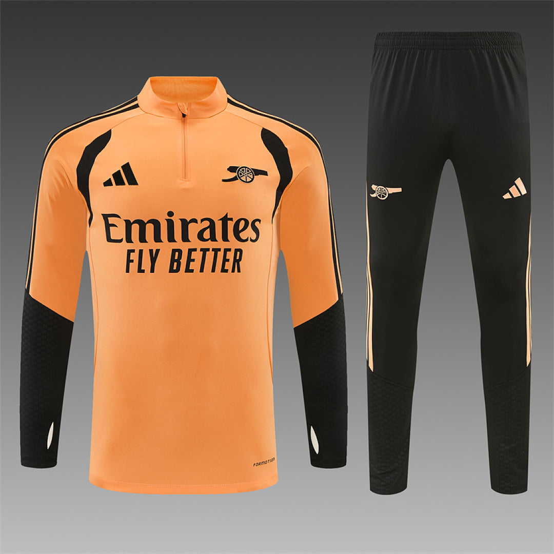 Survêtement Ensemble Jogging Arsenal 2026/27 Orange - Adulte