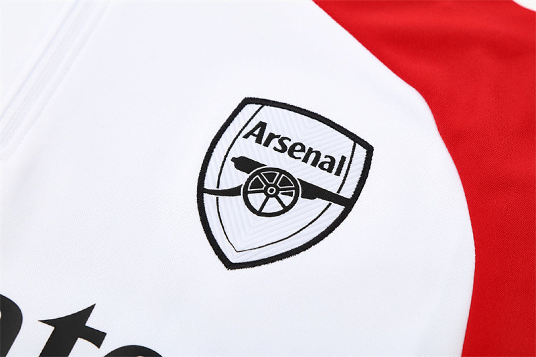 Survêtement ensemble jogging Arsenal Blanc 2025/26 - Adulte