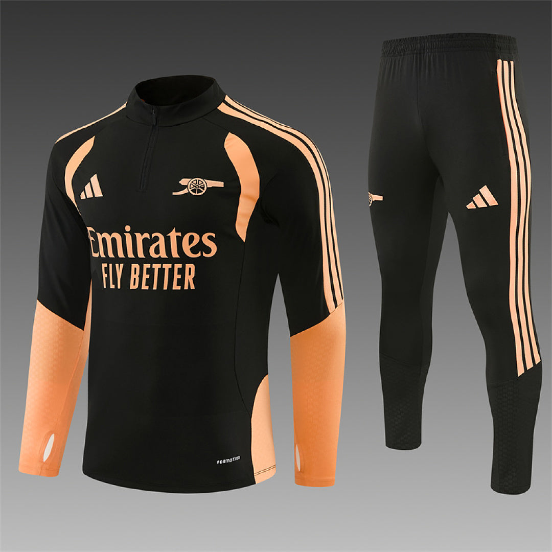 Survêtement Ensemble Jogging Arsenal Noir 2026/27 - Adulte
