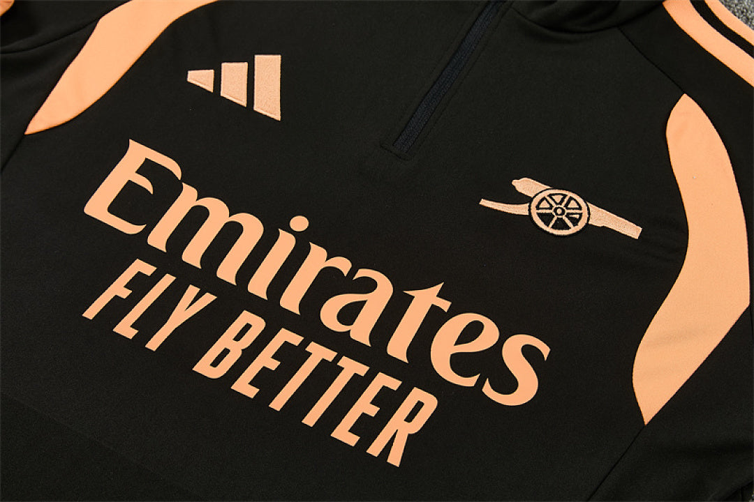 Survêtement Ensemble Jogging Arsenal Noir 2026/27 - Adulte