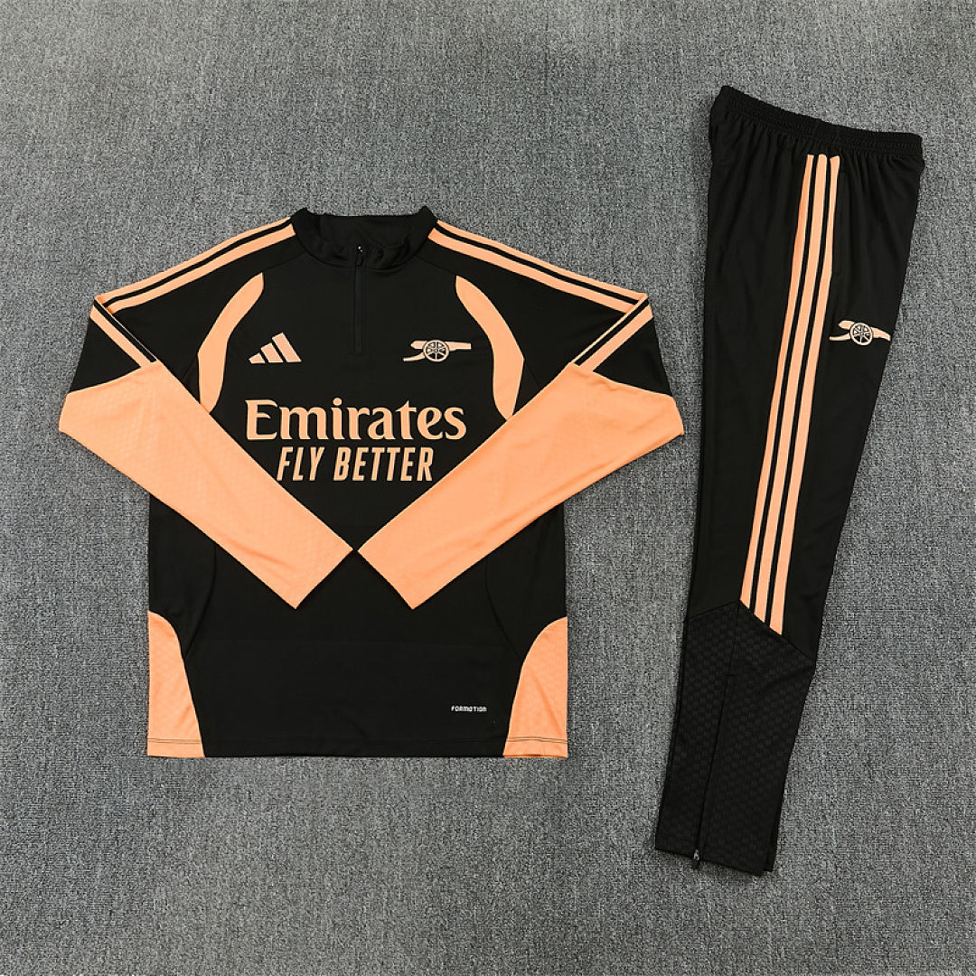 Survêtement Ensemble Jogging Arsenal Noir 2026/27 - Adulte