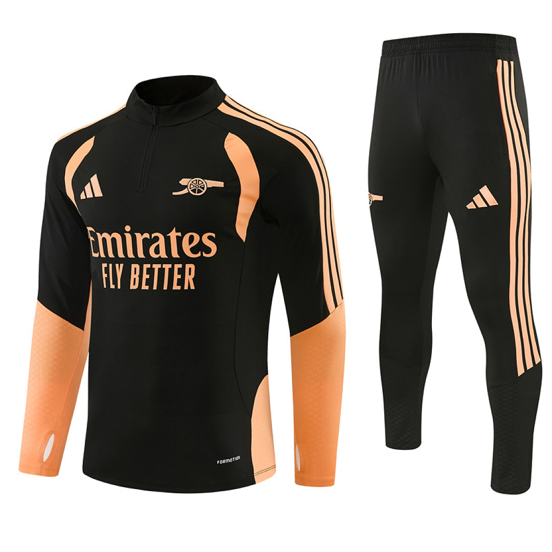 Survêtement Ensemble Jogging Arsenal Noir 2026/27 - Adulte