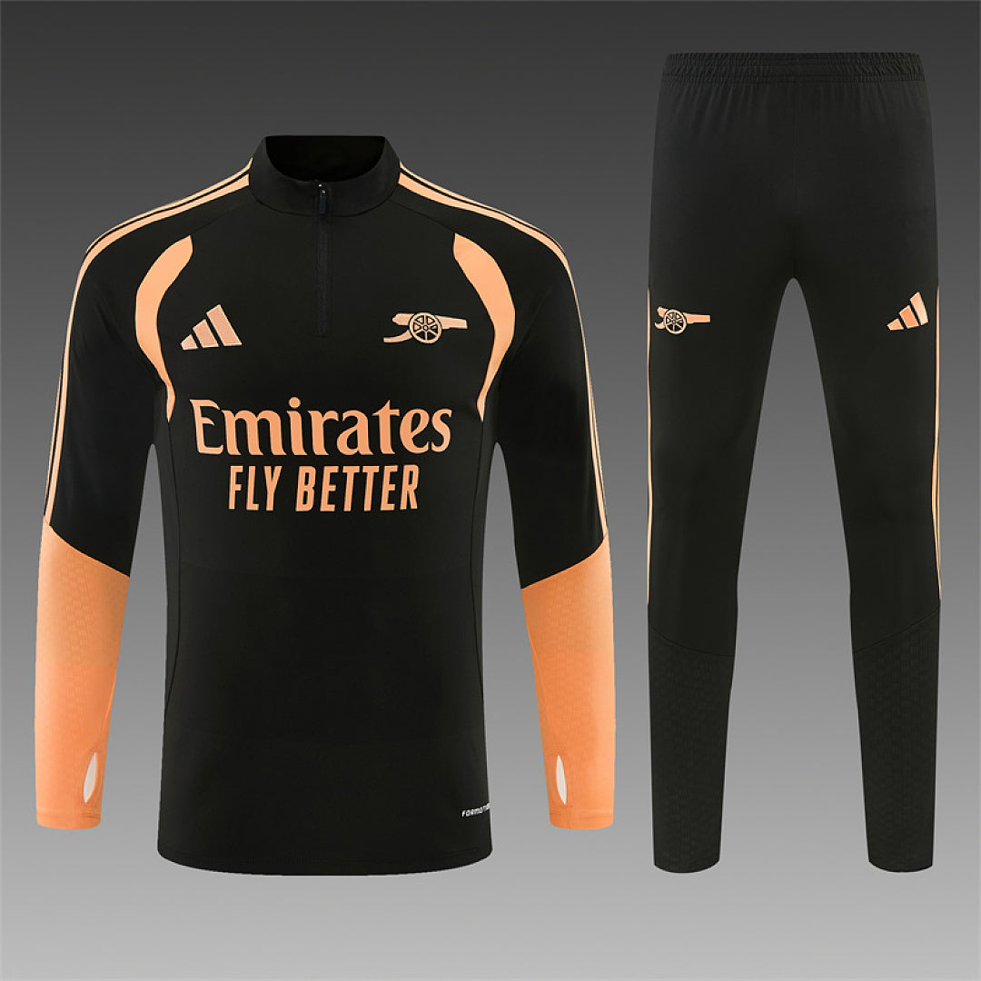 Survêtement Ensemble Jogging Arsenal Noir 2026/27 - Adulte