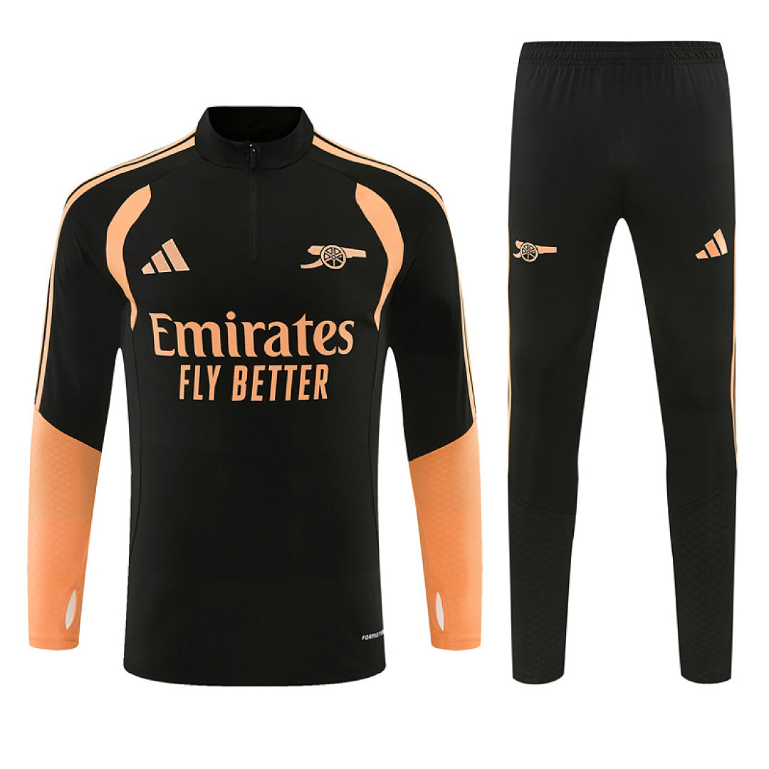 Survêtement Ensemble Jogging Arsenal Noir 2026/27 - Adulte