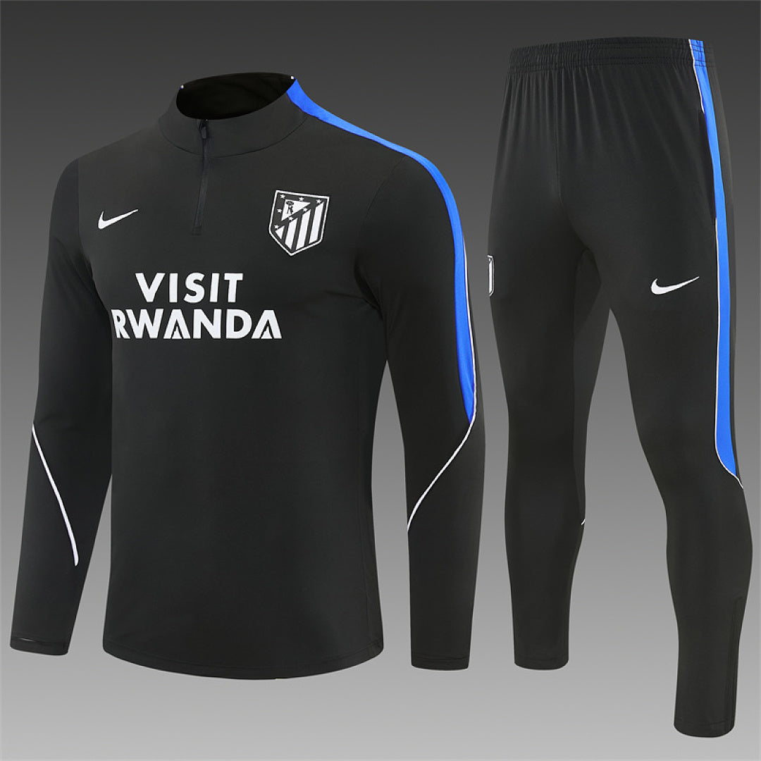 Survêtement Ensemble Jogging Atlético Madrid Noir 2026/27 - Adulte