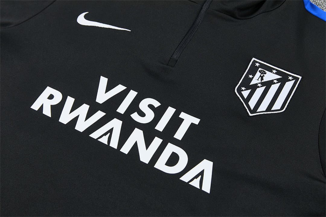 Survêtement Ensemble Jogging Atlético Madrid Noir 2026/27 - Adulte