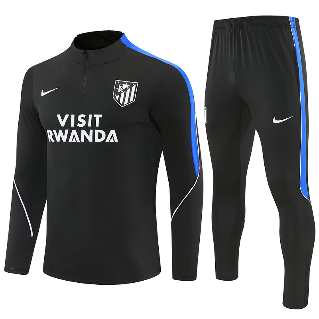 Survêtement Ensemble Jogging Atlético Madrid Noir 2026/27 - Adulte