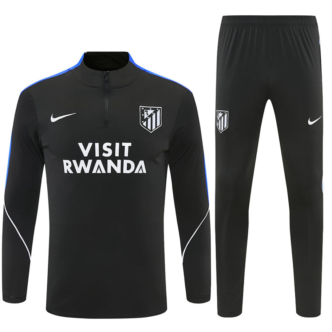 Survêtement Ensemble Jogging Atlético Madrid Noir 2026/27 - Adulte