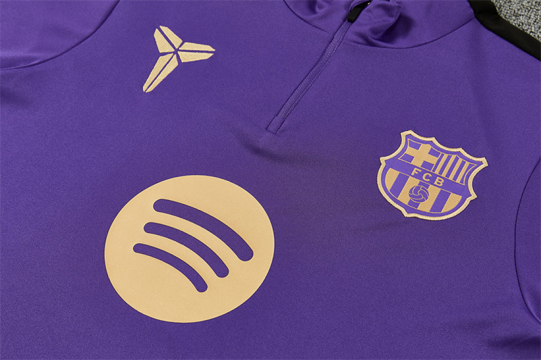 Survêtement ensemble jogging Barça Violet 2026/27 - Adult/ Enfant