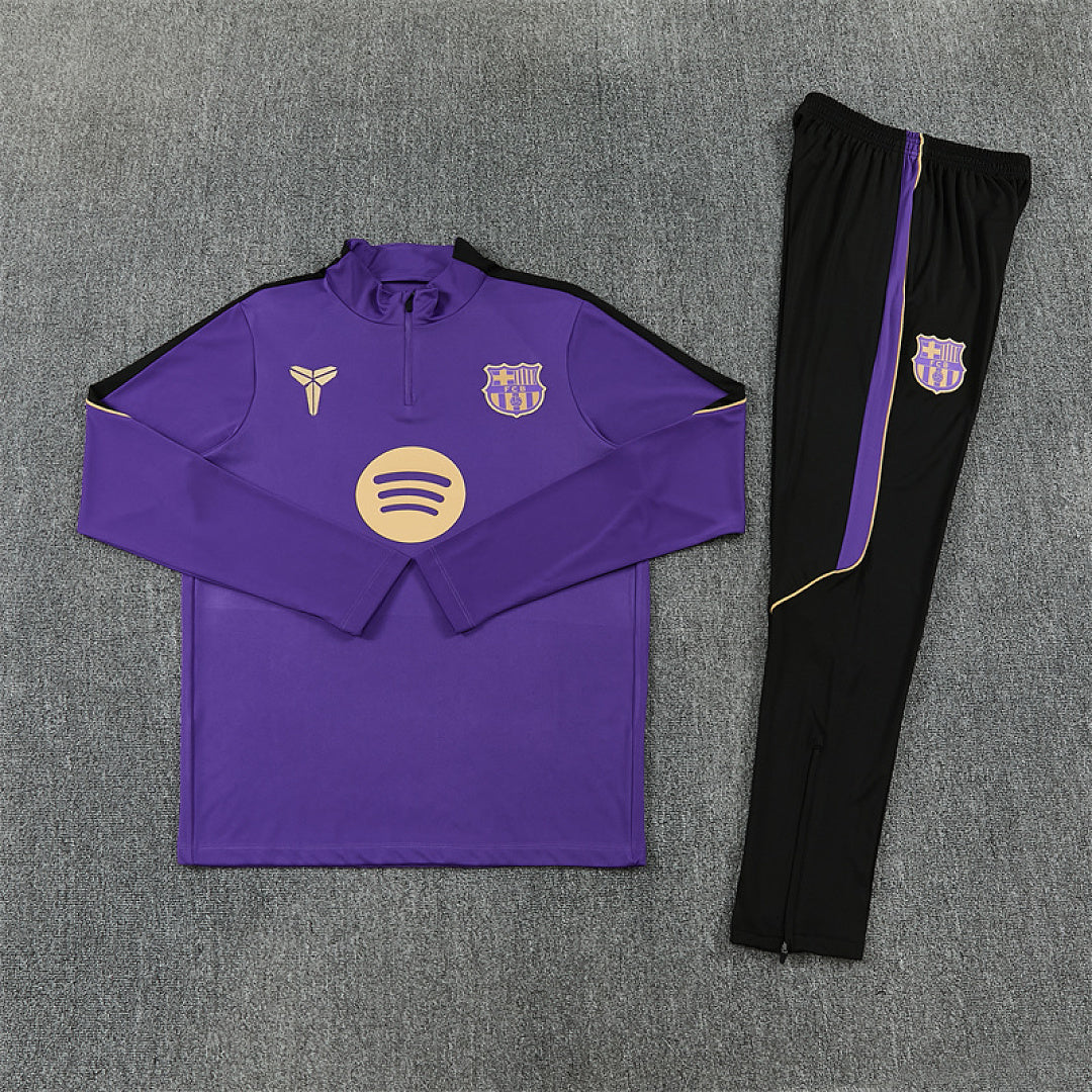 Survêtement ensemble jogging Barça Violet 2026/27 - Adult/ Enfant