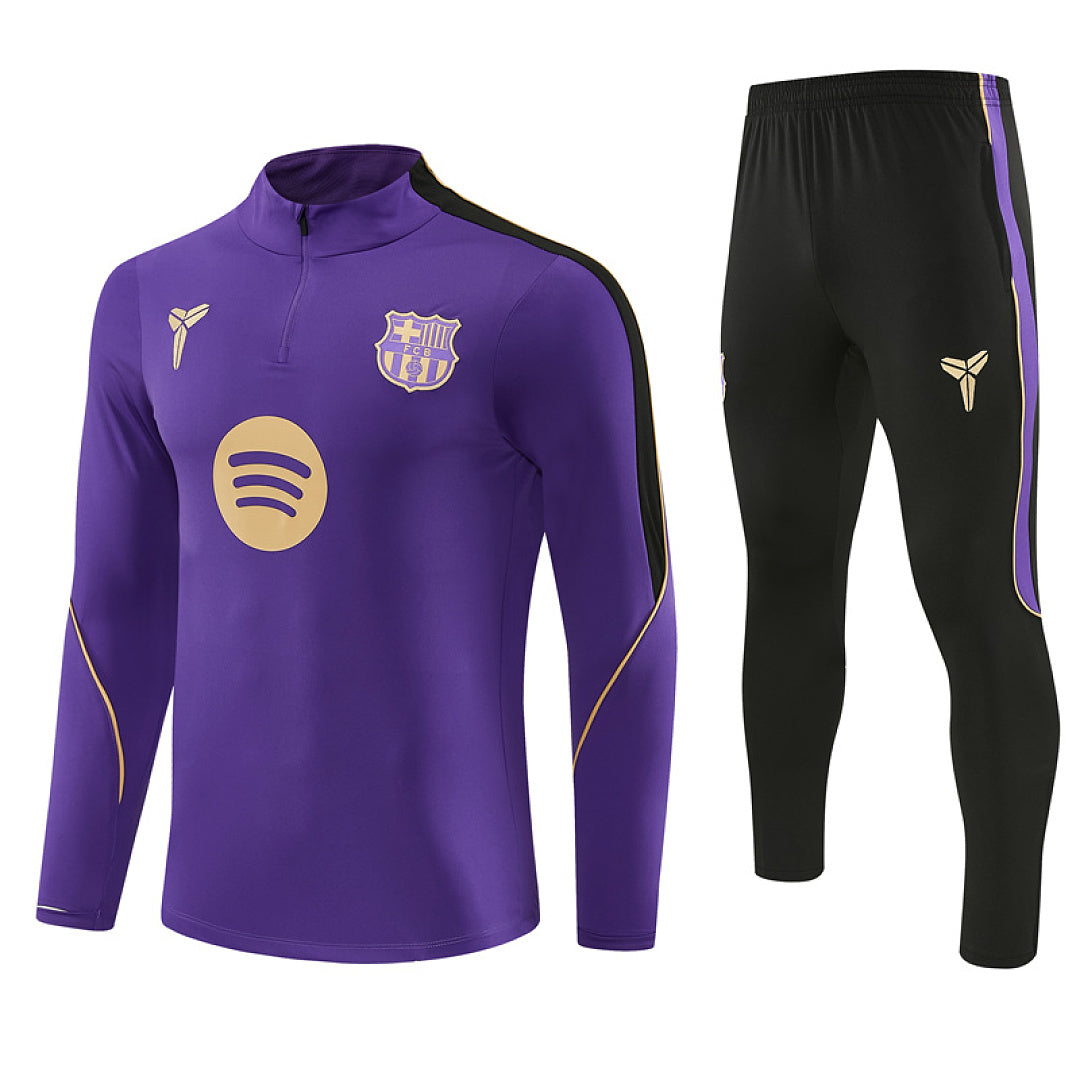 Survêtement ensemble jogging Barça Violet 2026/27 - Adult/ Enfant