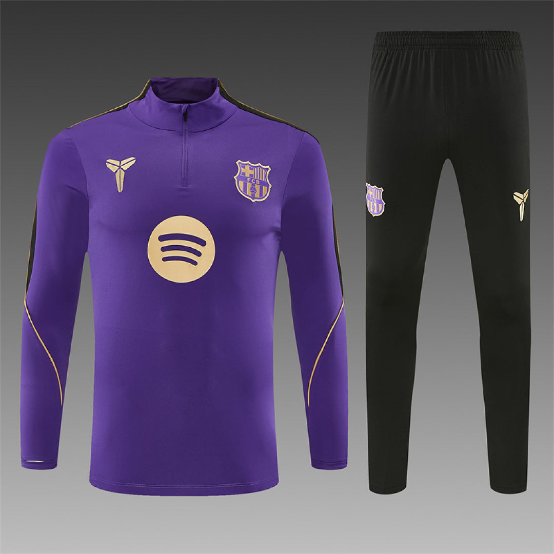 Survêtement ensemble jogging Barça Violet 2026/27 - Adult/ Enfant