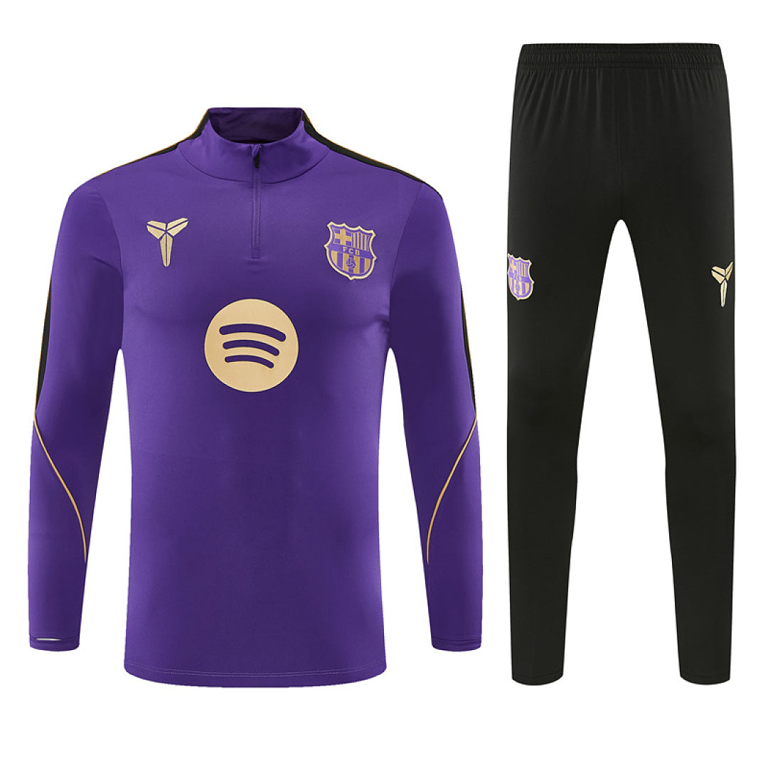 Survêtement ensemble jogging Barça Violet 2026/27 - Adult/ Enfant