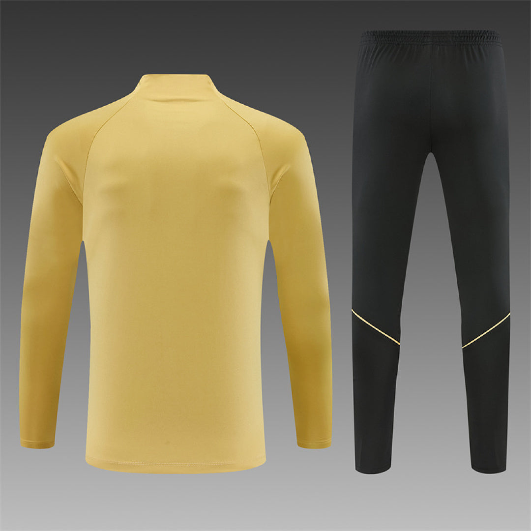 Survêtement Ensemble Jogging Barcelone Barça Doré 2026/27 - Adult/ Enfant