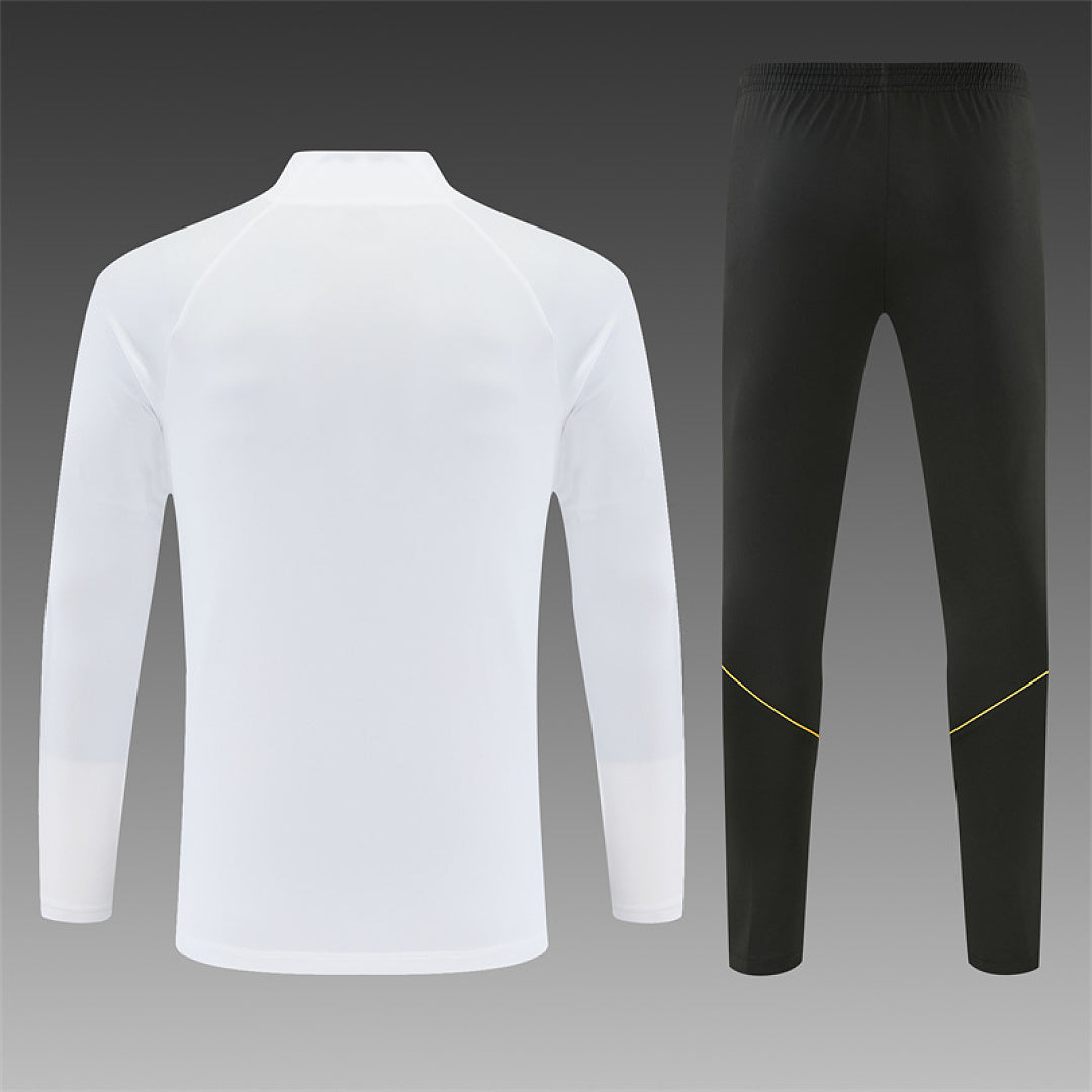 Survêtement ensemble jogging Barcelone Blanc 2026/27 - Adulte