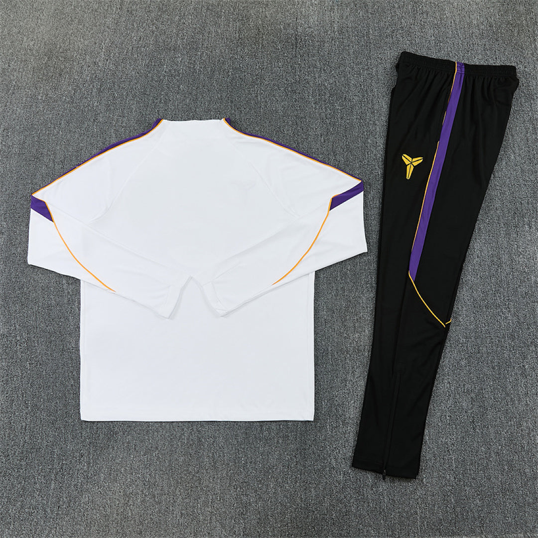 Survêtement ensemble jogging Barcelone Blanc 2026/27 - Adulte