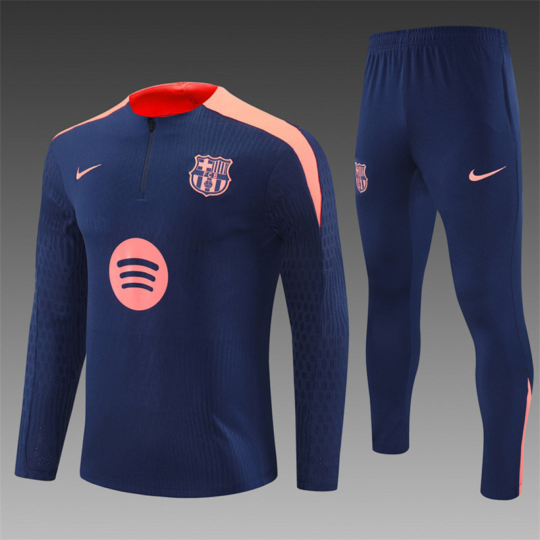 Survêtement Ensemble Jogging Barcelone Bleu Roi 2024/25 - Adulte