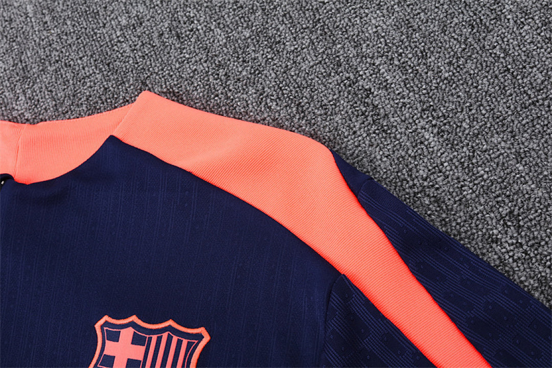 Survêtement Ensemble Jogging Barcelone Bleu Roi 2024/25 - Adulte