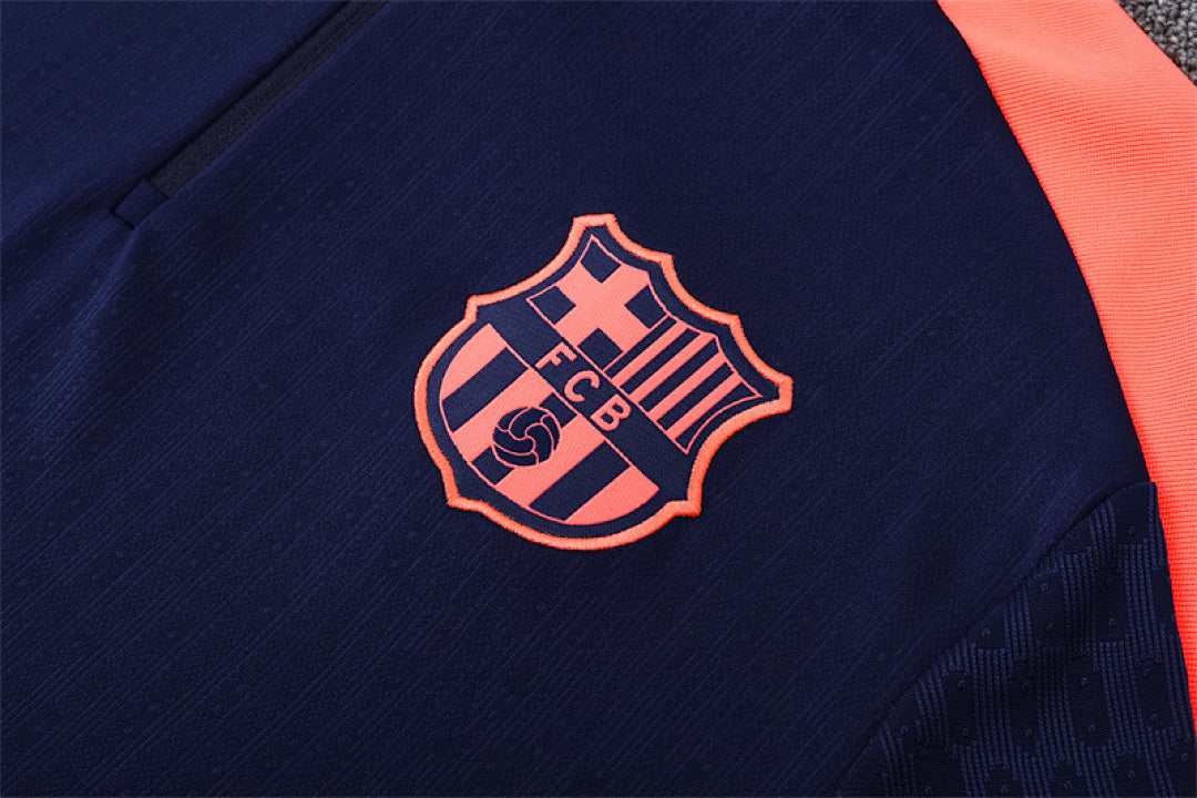 Survêtement Ensemble Jogging Barcelone Bleu Roi 2024/25 - Adulte