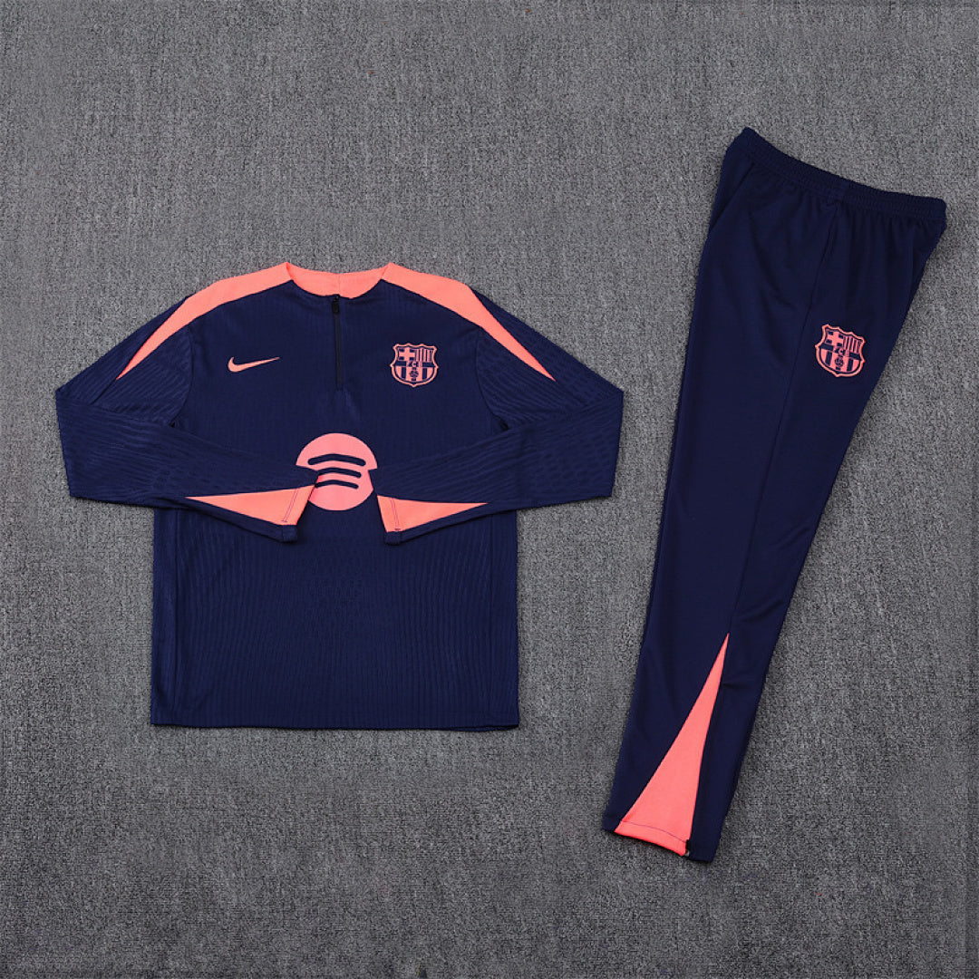 Survêtement Ensemble Jogging Barcelone Bleu Roi 2024/25 - Adulte