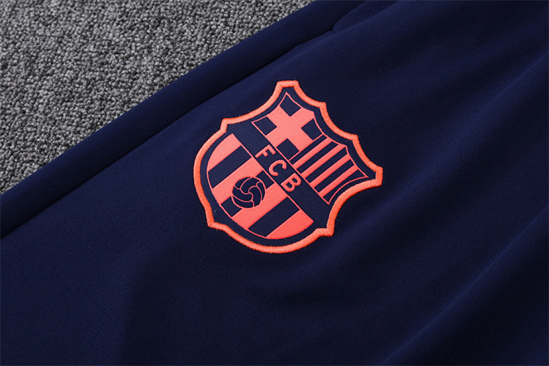 Survêtement Ensemble Jogging Barcelone Bleu Roi 2024/25 - Adulte