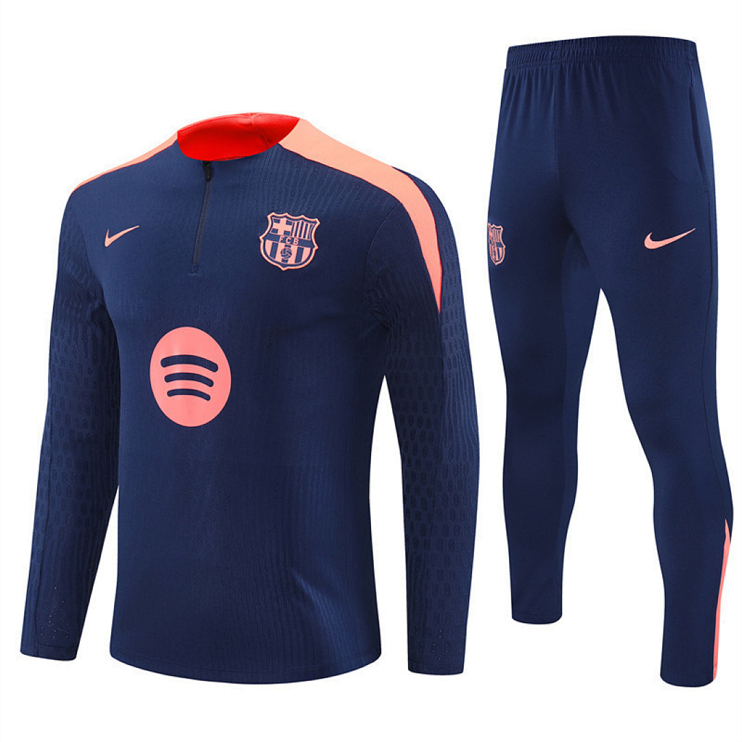 Survêtement Ensemble Jogging Barcelone Bleu Roi 2024/25 - Adulte