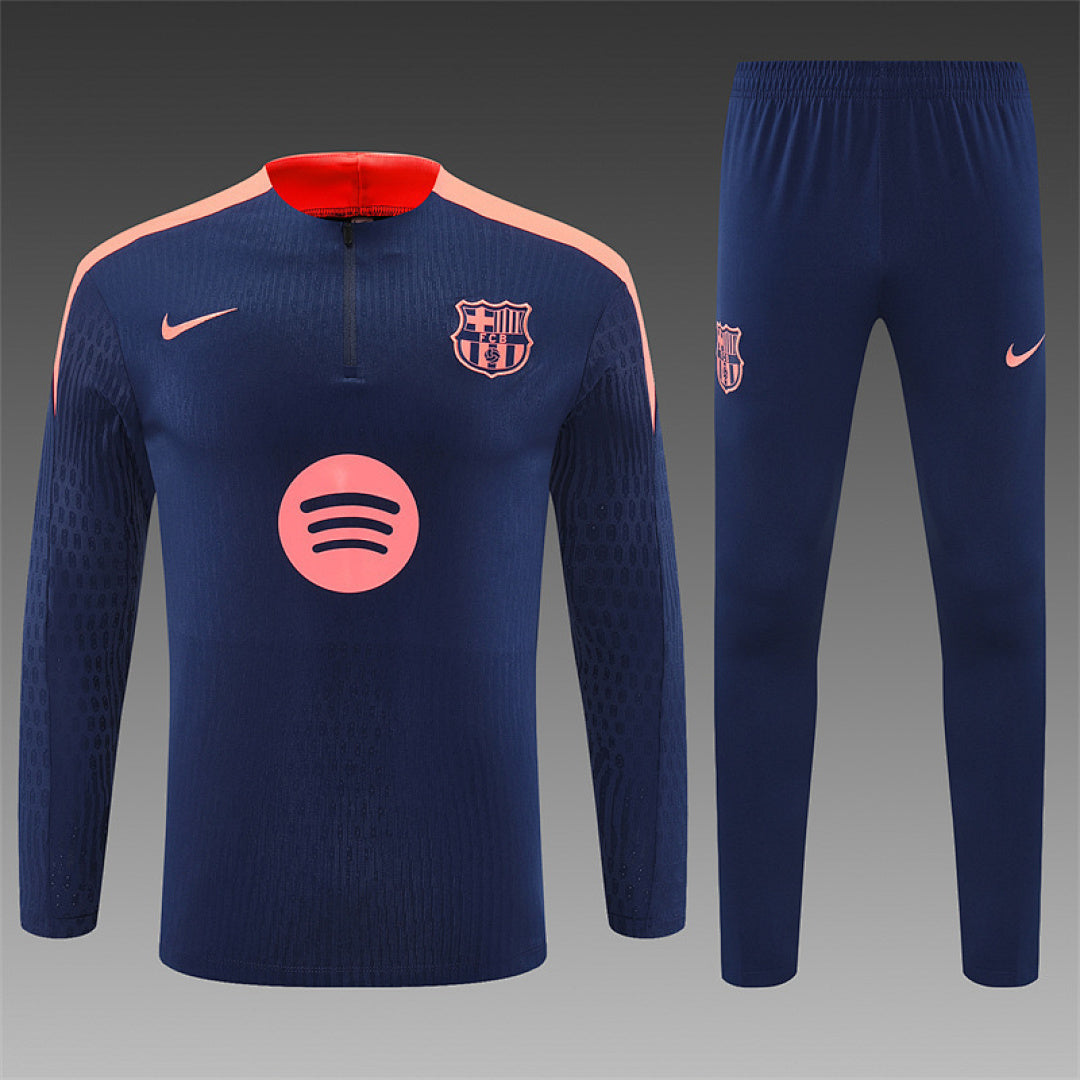 Survêtement Ensemble Jogging Barcelone Bleu Roi 2024/25 - Adulte